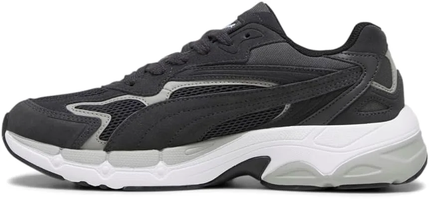 Мужские кроссовки PUMA Teveris Nitro со шнуровкой - серые, серый — фото 3