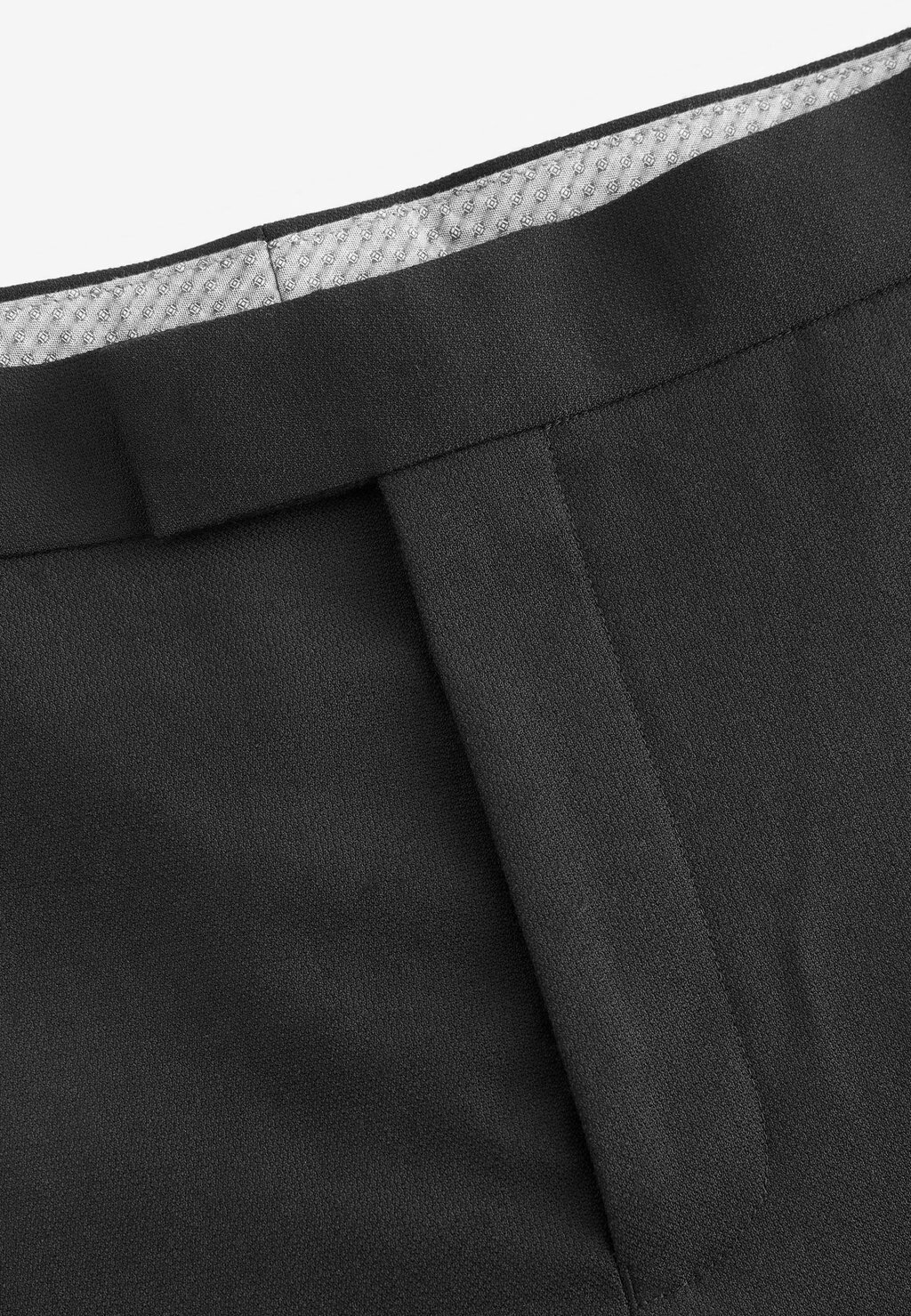 Брюки REGULAR FIT SIGNATURE TEXTURED ITALIAN Next, черный — фото 4
