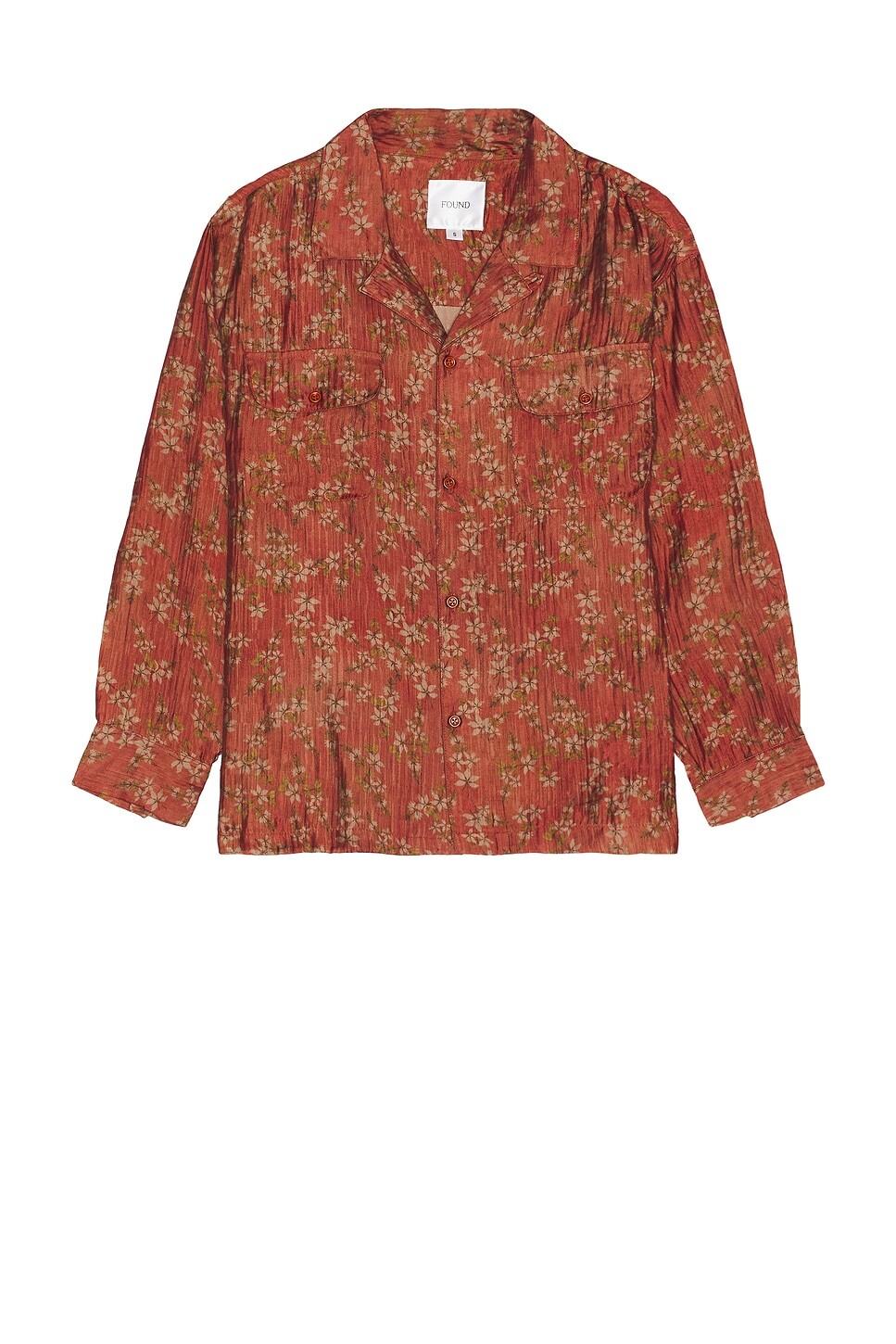 

Рубашка на пуговицах с длинными рукавами Charlot Found, цвет Red Floral