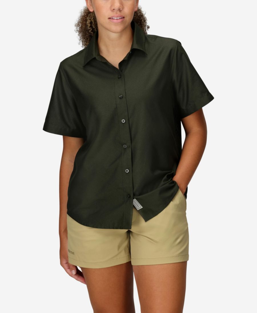 

Женская футболка с коротким рукавом Air Exchange Marmot, Rosin Gree