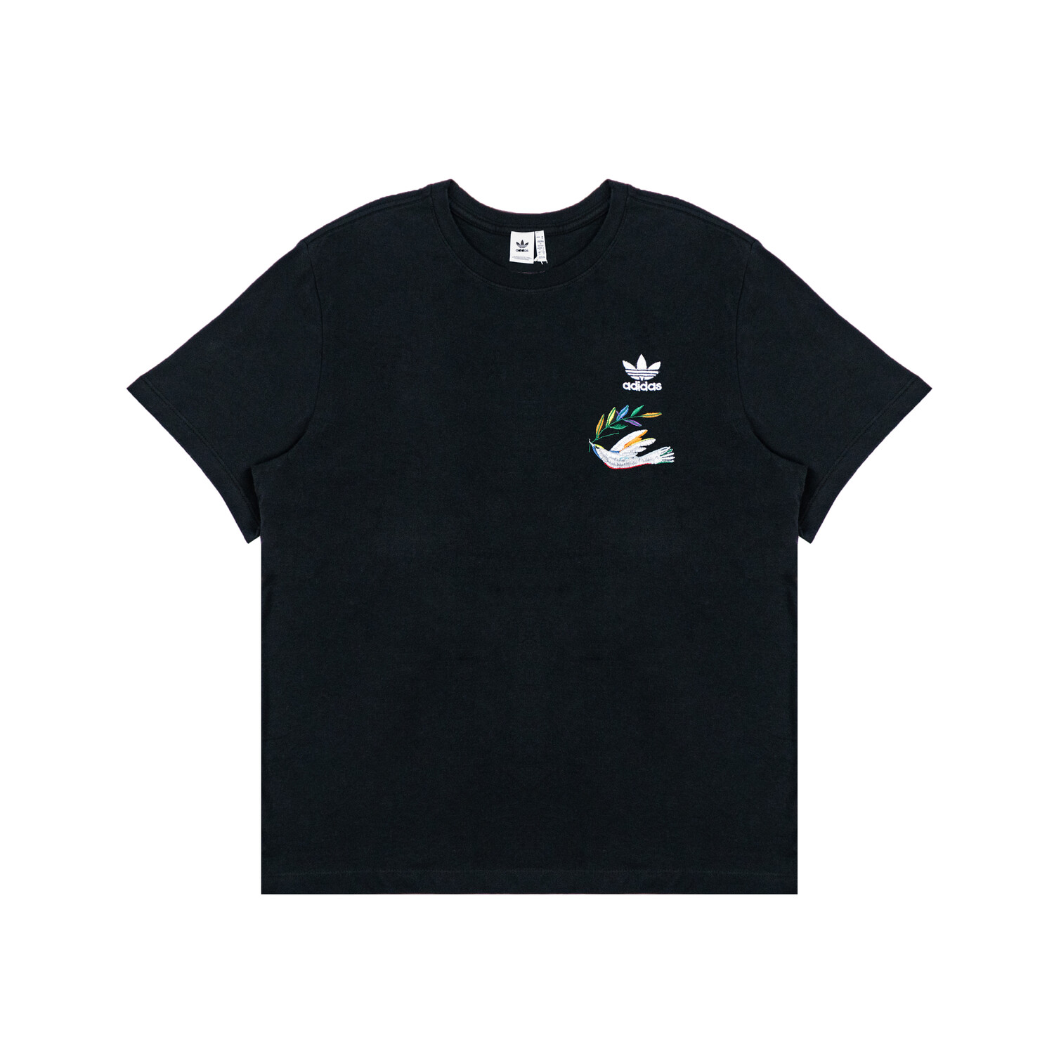 

Футболка унисекс черная Adidas Originals, черный