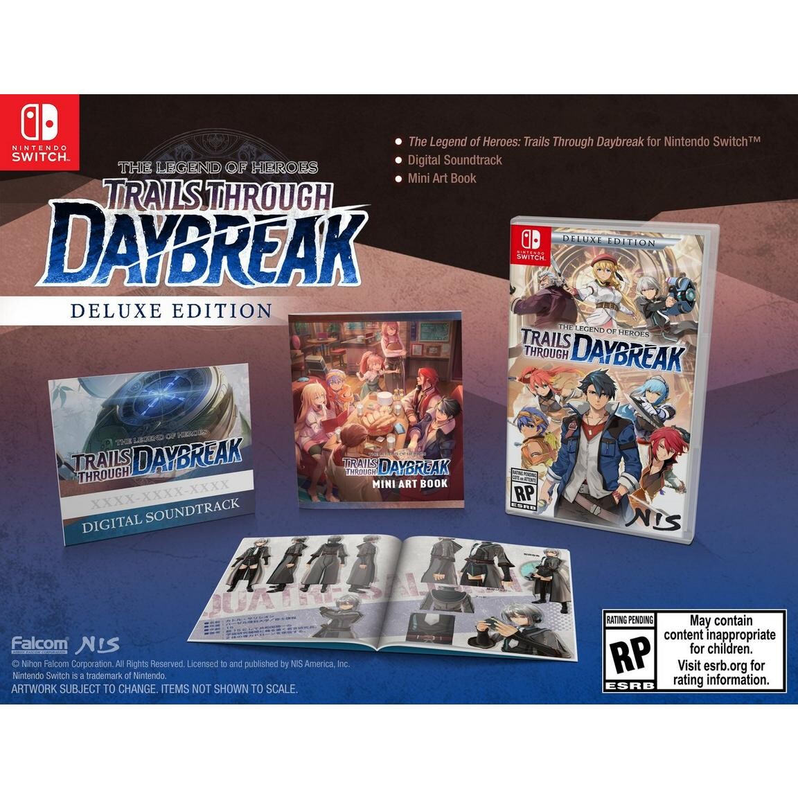 Видеоигра The Legend of Heroes: Trails through Daybreak - Deluxe Edition - Nintendo Switch — фото 2