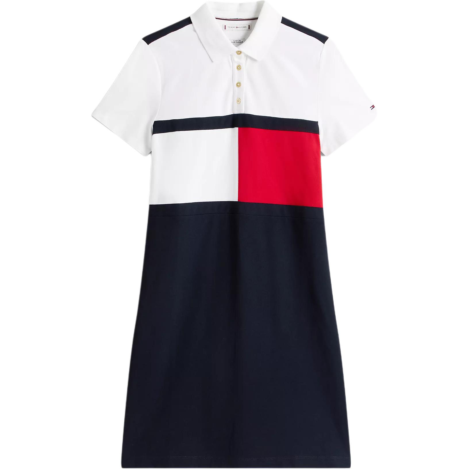 

Женское платье с коротким рукавом Tommy Hilfiger, мультиколор