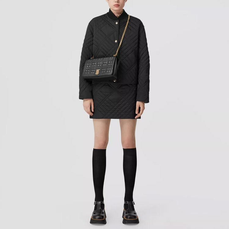 Юбка женская Burberry, черный — фото 2