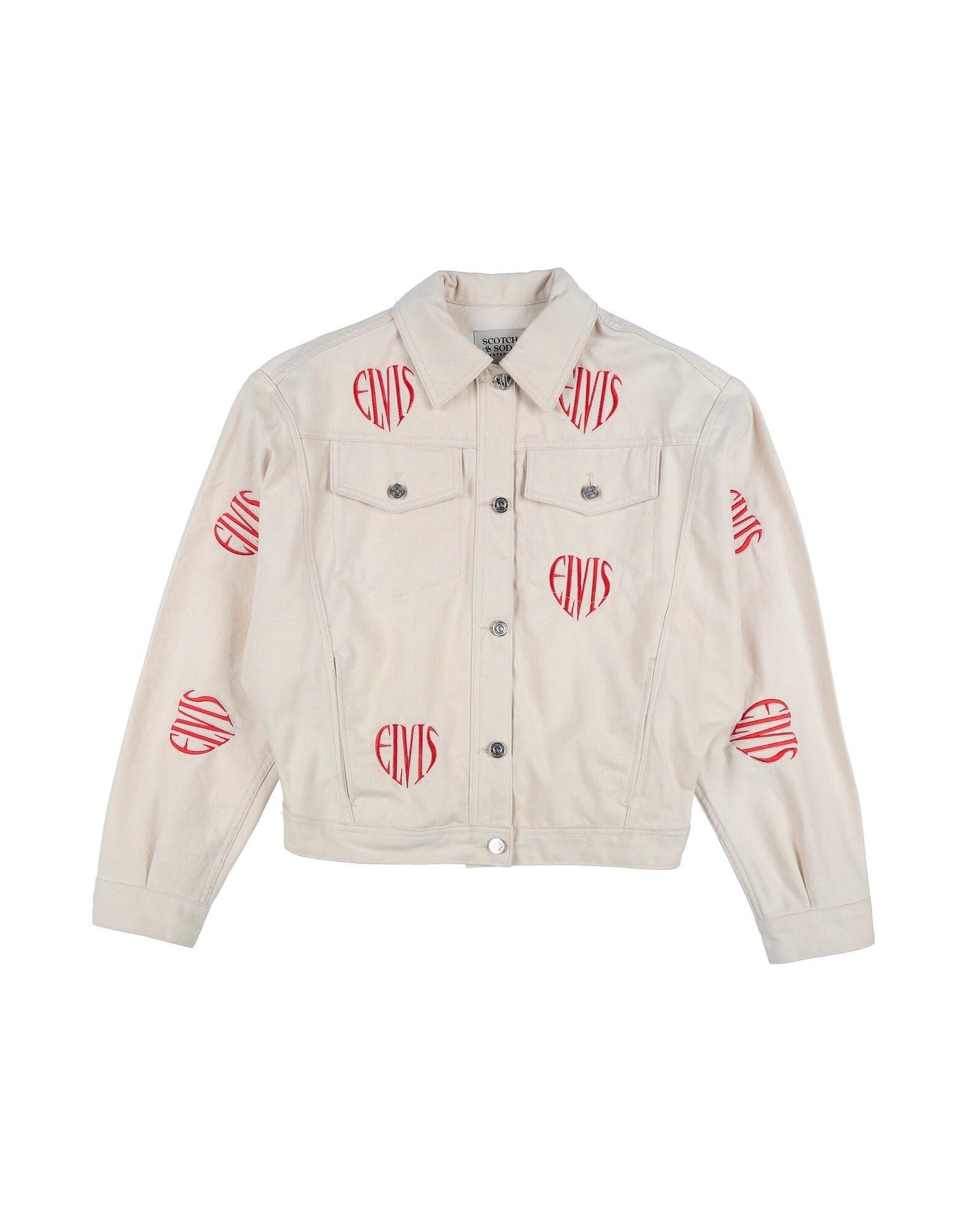 

Джинсовая куртка для девочек Scotch R'Belle, бежевый