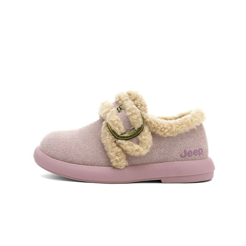 

Explorer 20 детские утепленные нескользящие износостойкие ботинки Jeep, hyacinth фиолетовый[fleece-lined]