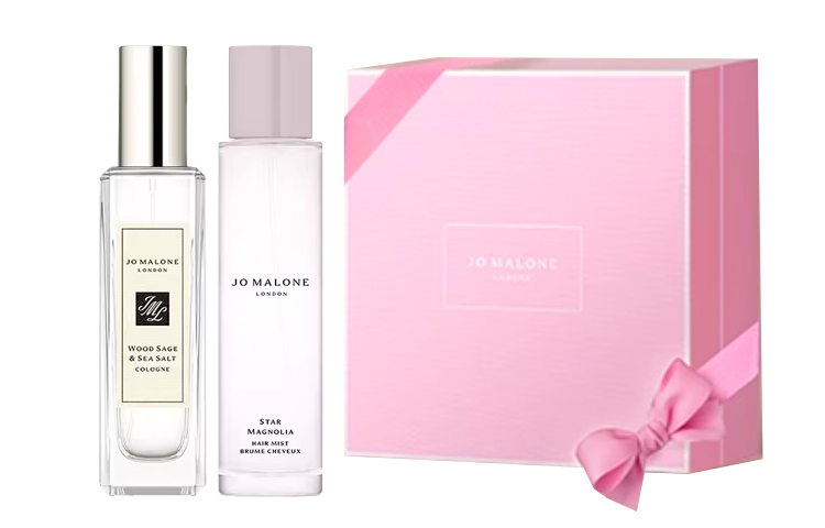 Подарочный набор духов Jo Malone London: Wood Sage & Sea Salt Cologne, 30 мл + Sakura Cherry Blossom Cologne, 30 мл — фото 2