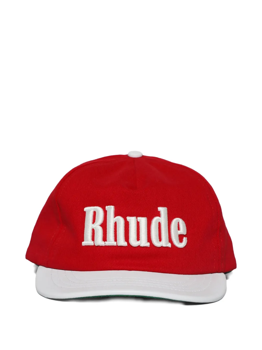 

Кепка с вышитым логотипом Rhude, красный