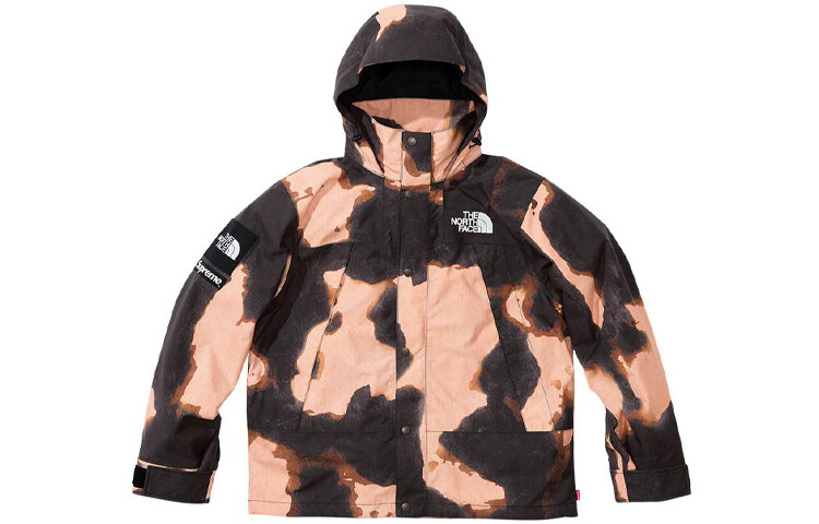 

Куртка Supreme The North Face, черный / коричневый
