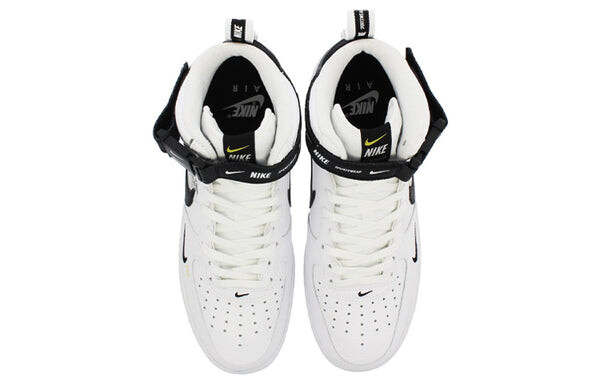 Кроссовки air force 1 mid '07 lv8 'white black' Nike, белый — фото 3