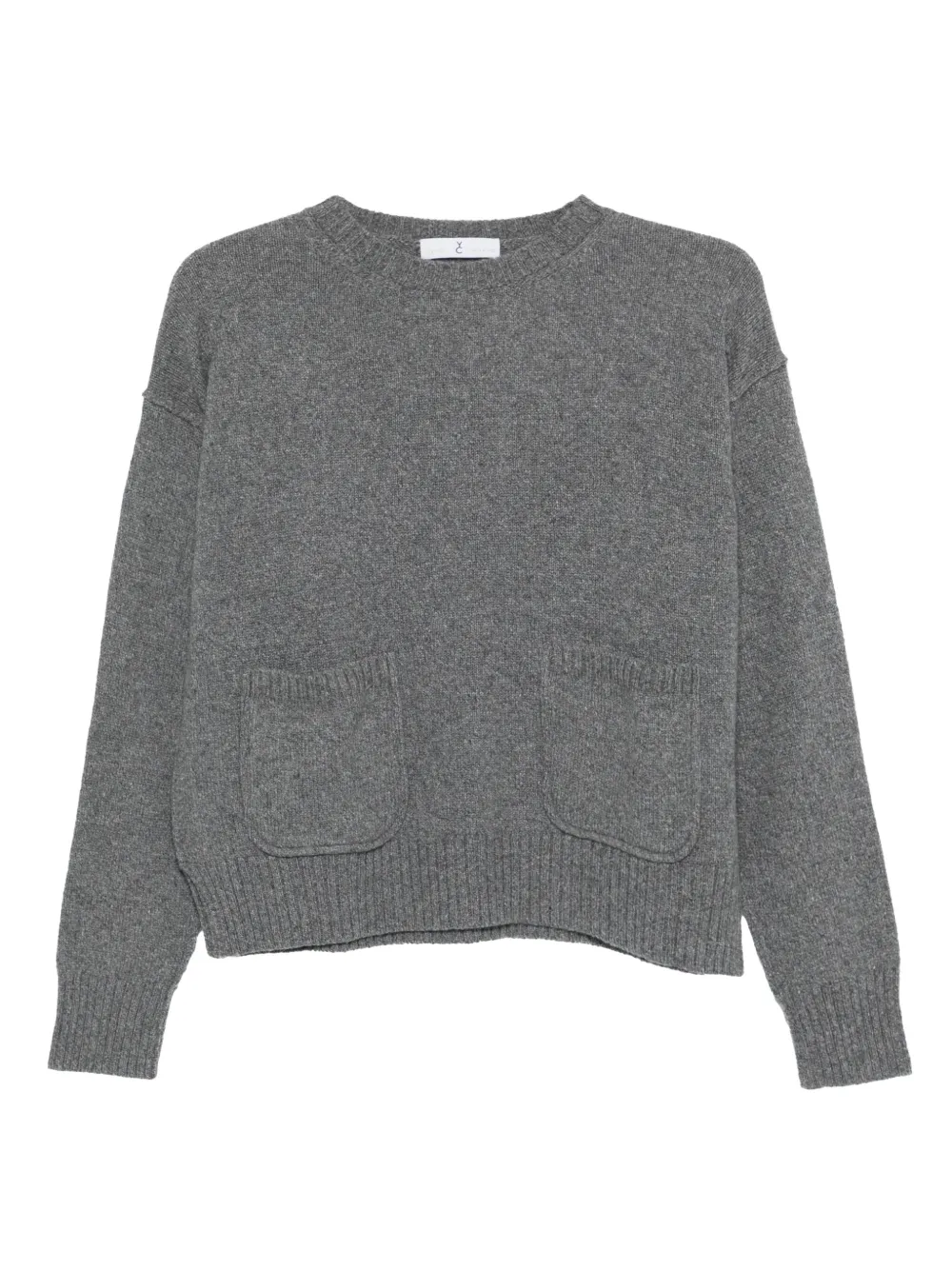 

Свитер с круглым вырезом Why Ci, серый