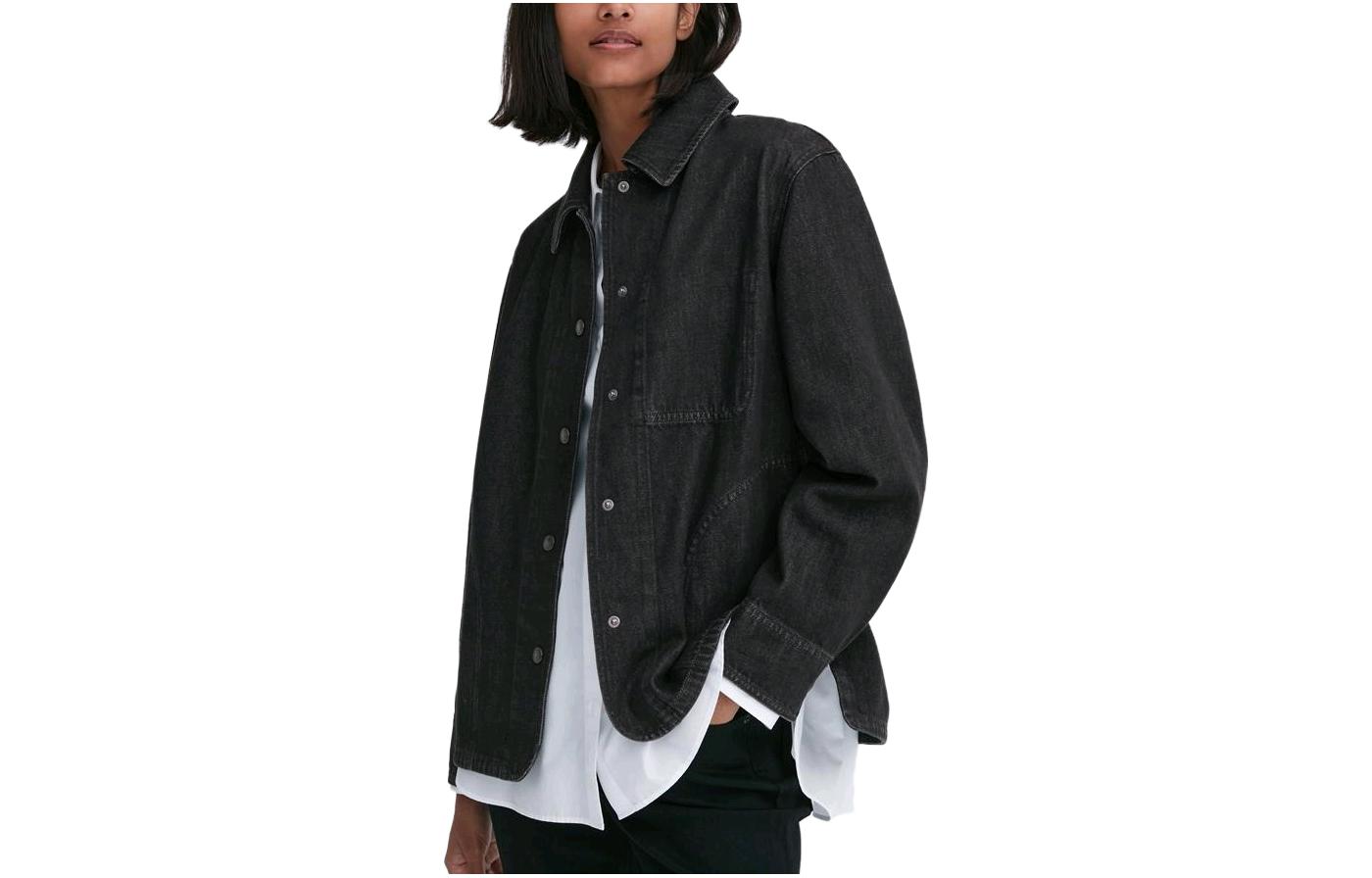 

UNIQLO Женская куртка темно-серого цвета, Dark Gray