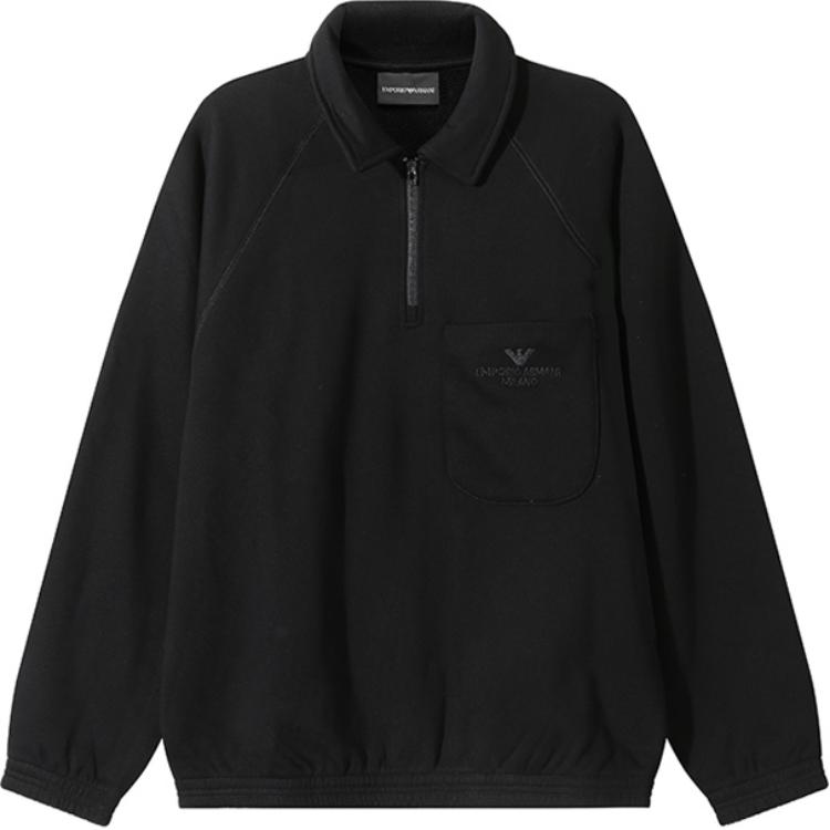 

EMPORIO ARMANI Мужская толстовка SS24, черная