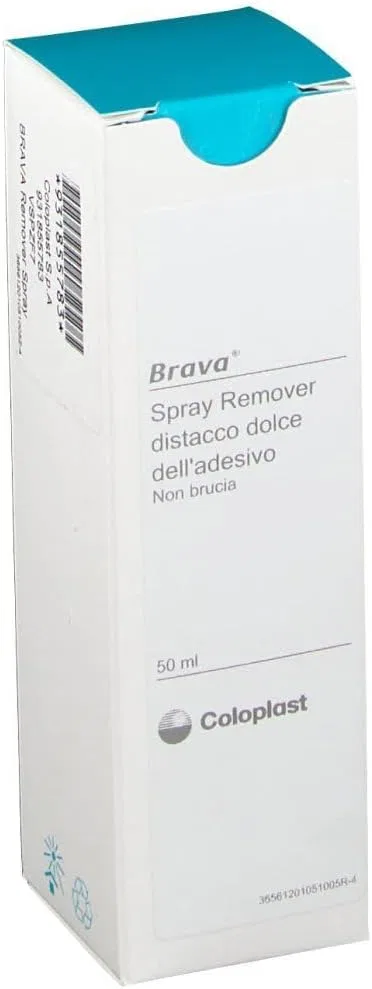 Спрей для удаления медицинского клея Brava Remover Spray от Coloplast Coloplast