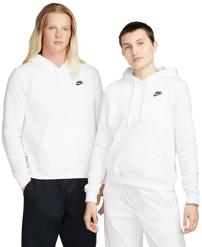 

Женский спортивный клубный флисовый пуловер с капюшоном Nike, мультиколор