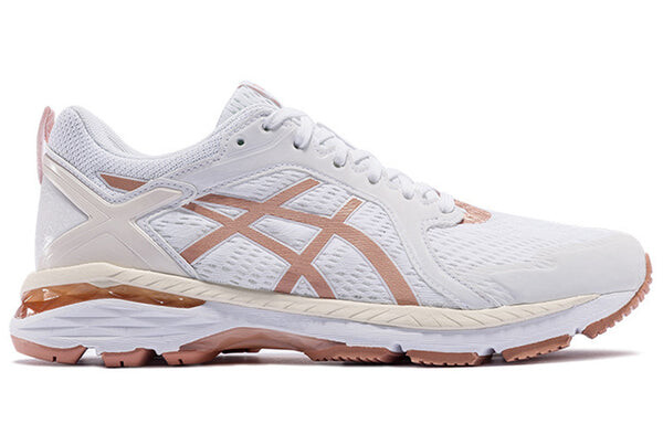 Кроссовки gt motor золотые Asics, белый — фото 2
