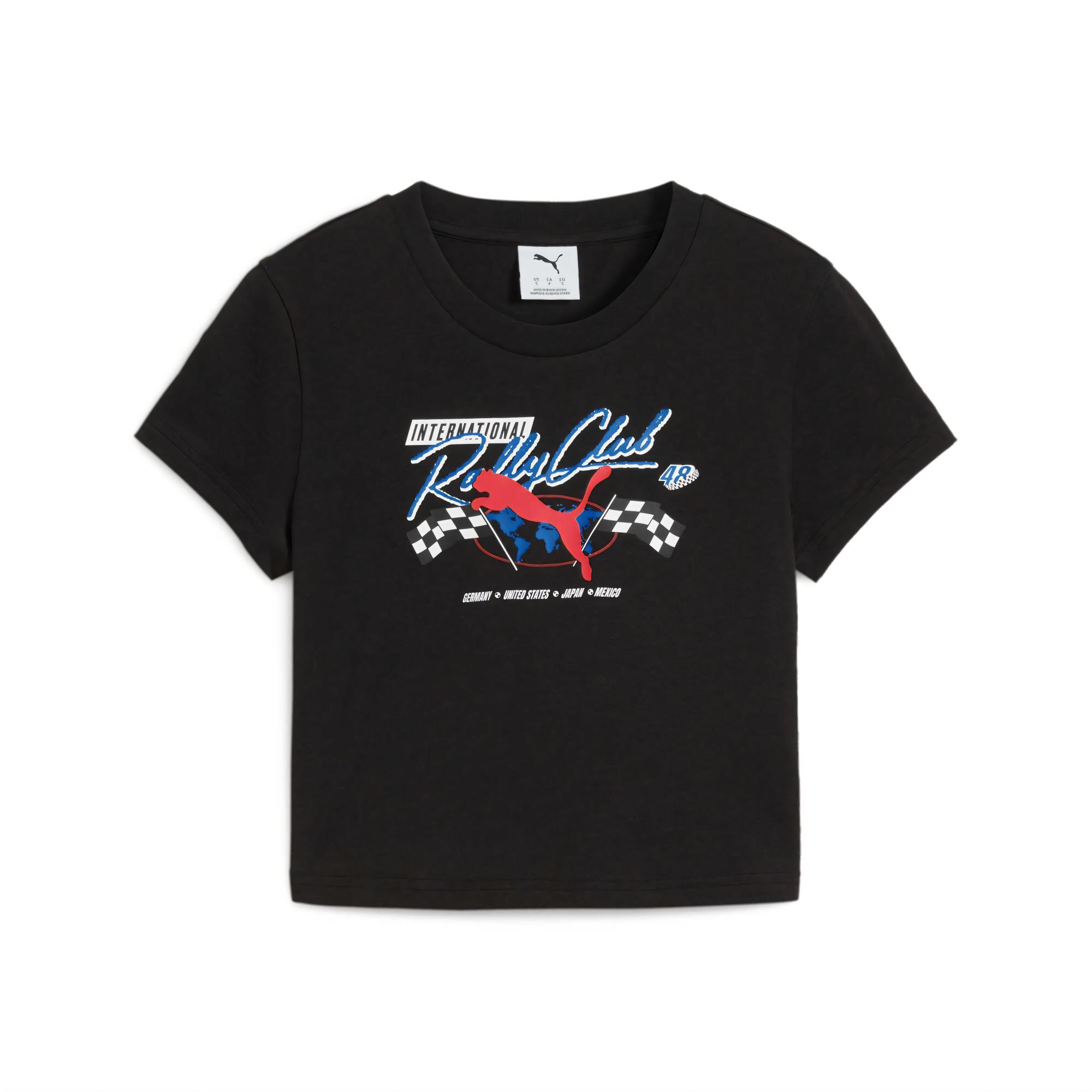 

PUMA Футболка женская черная, Черный, PUMA Футболка женская черная