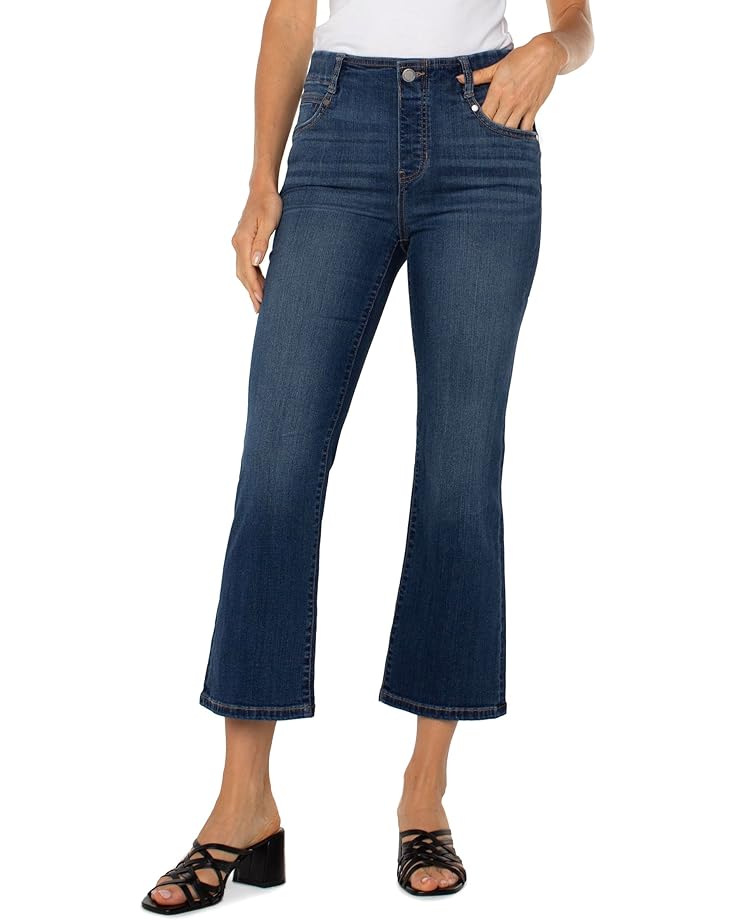 

Джинсы Liverpool Los Angeles Petite Gia Glider Pull-on Crop Flare, цвет Bonelli
