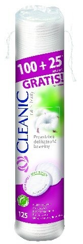 

Подушечки косметические круглые, 125 шт. Cleanic, Pure Effect