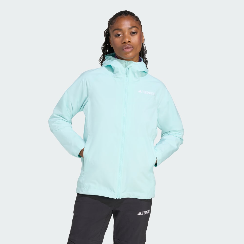 

Дождевик Adidas Terrex Multi 2L RAIN.RDY Jacket, голубой