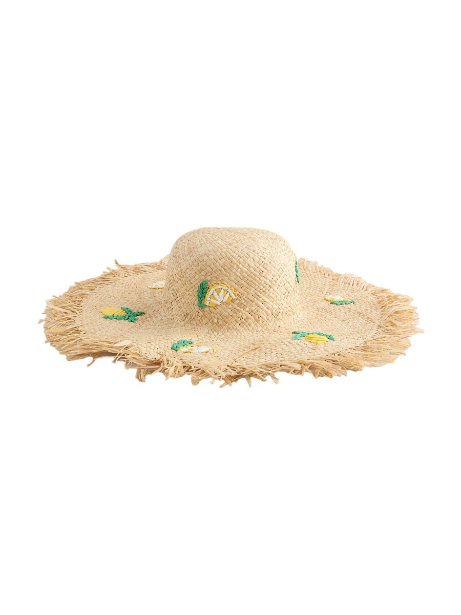 

Шляпа Next Frayed Brim Floppy, бежевый