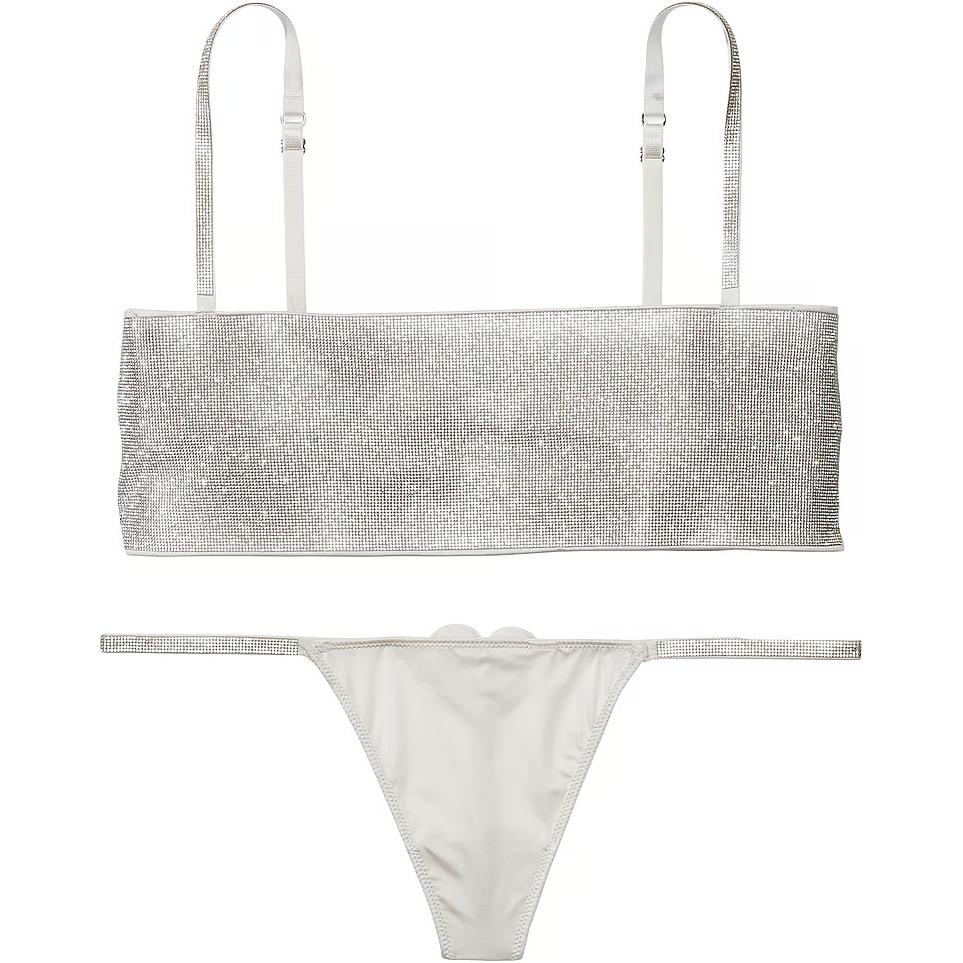 

Комплект нижнего белья женский Bright Gray Victoria's Secret, Комплекты одежды