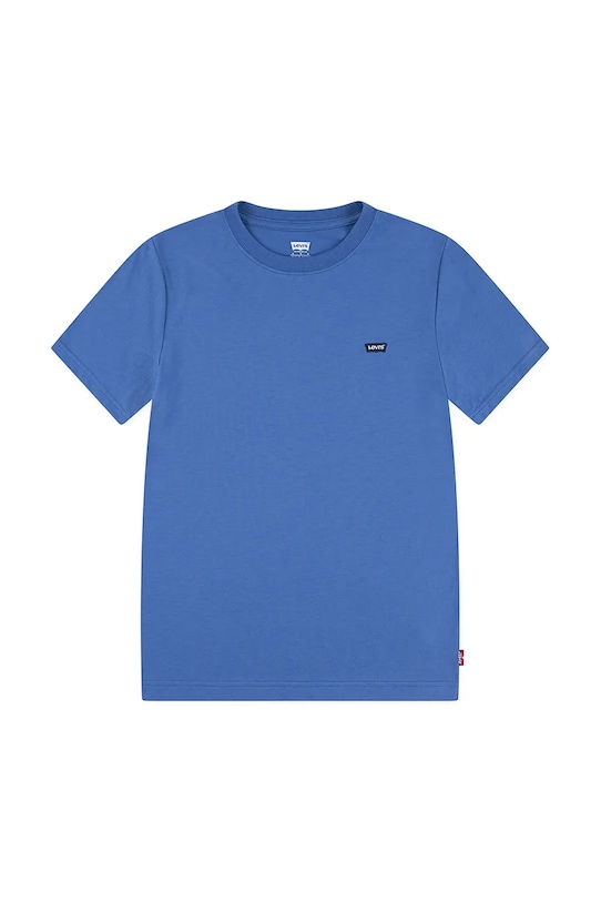 

Детская хлопковая футболка LVB Batwing Chest Hit Levi'S, синий