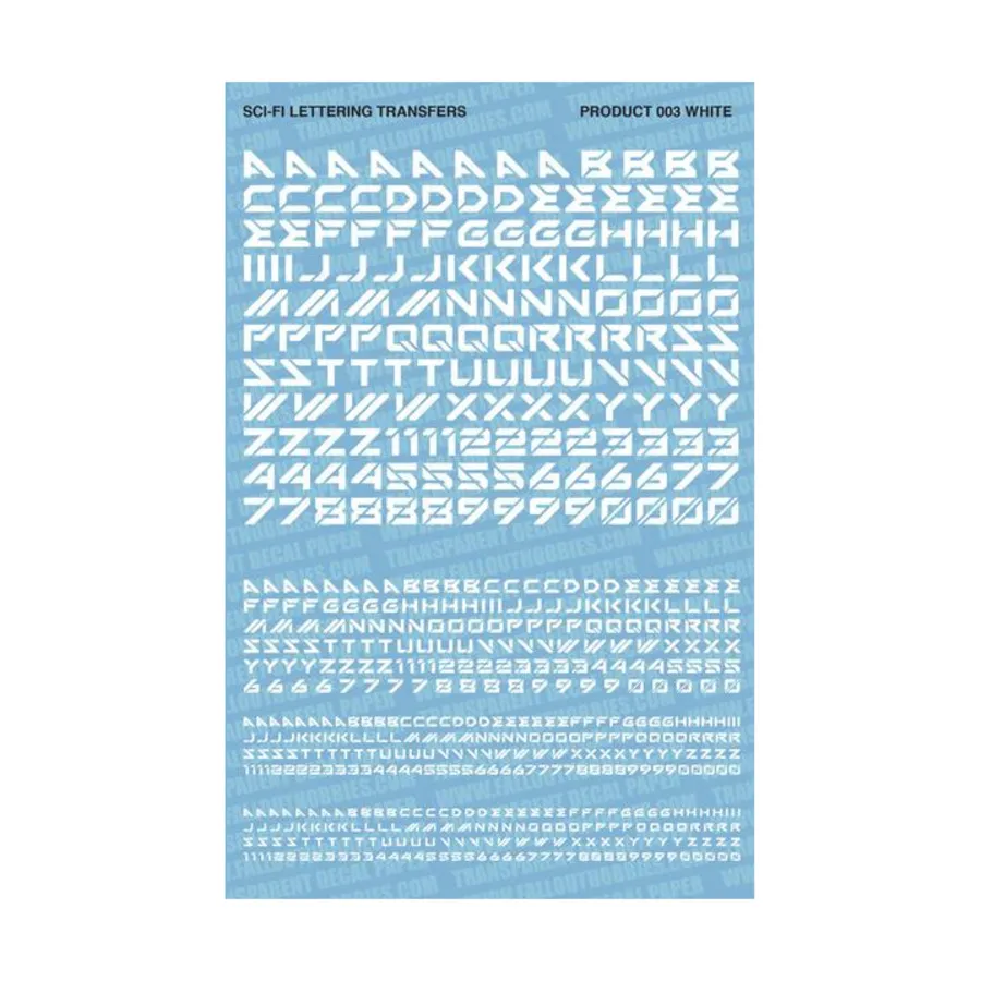 

Научно-фантастическая надпись 1, Decals - Terrain/Text