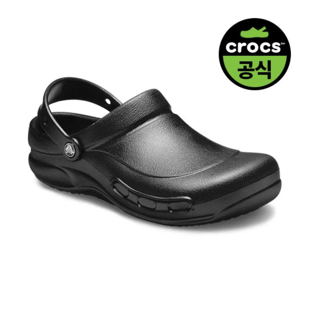Мужские чёрные сабо Bistro от Crocs — фото 2