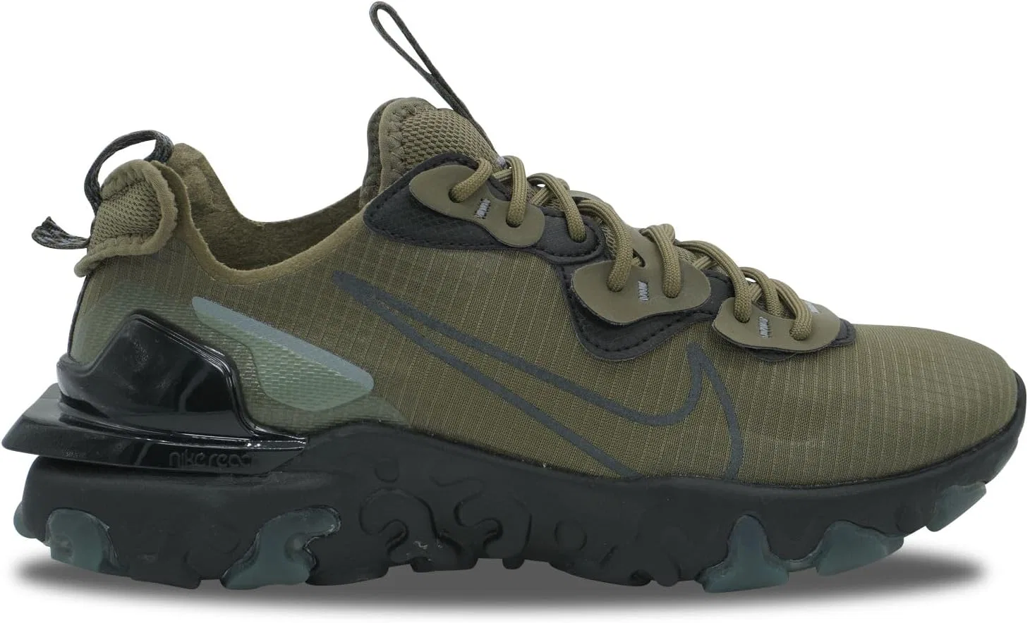 Мужские беговые кроссовки Nike React Vision, Medium Olive Black Cool Grey