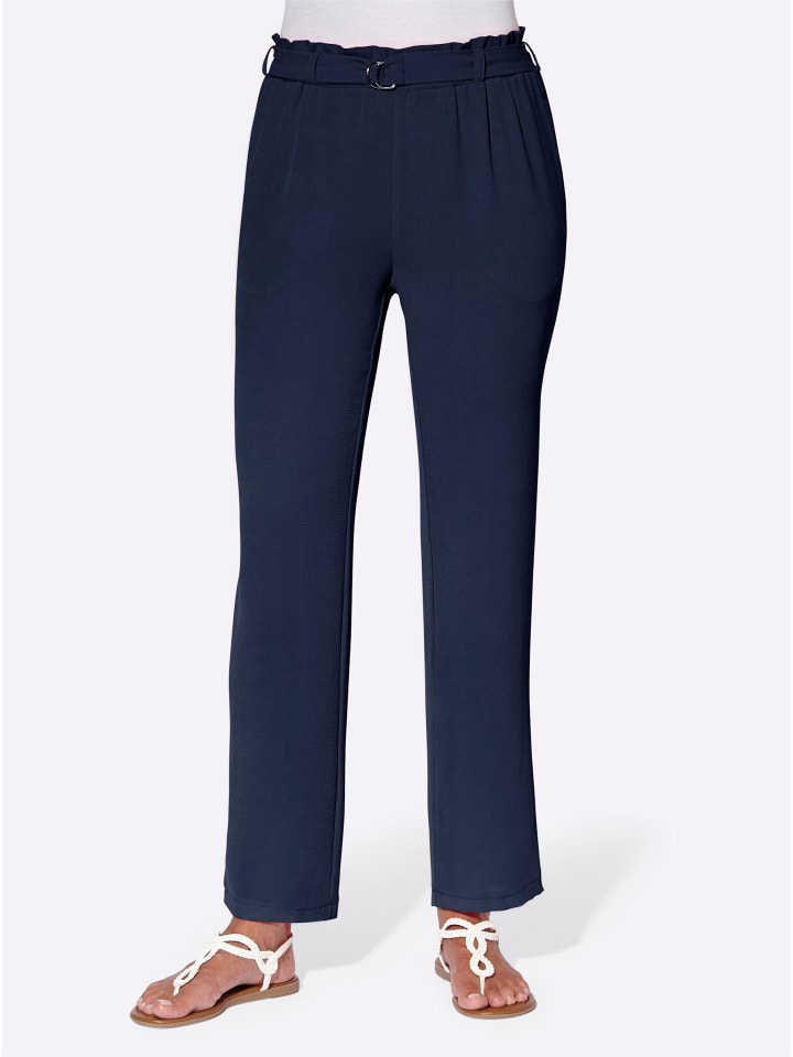 

Тканевые брюки Sieh an!, темно-синий