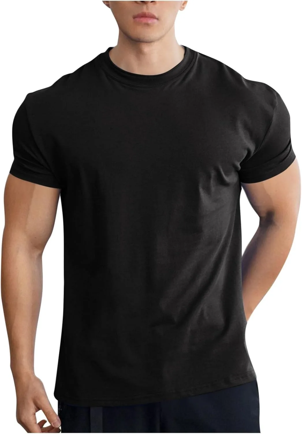 

Мужская футболка для тренировок 2025, короткий рукав, дышащая, UPF 50+ Xiaojmake