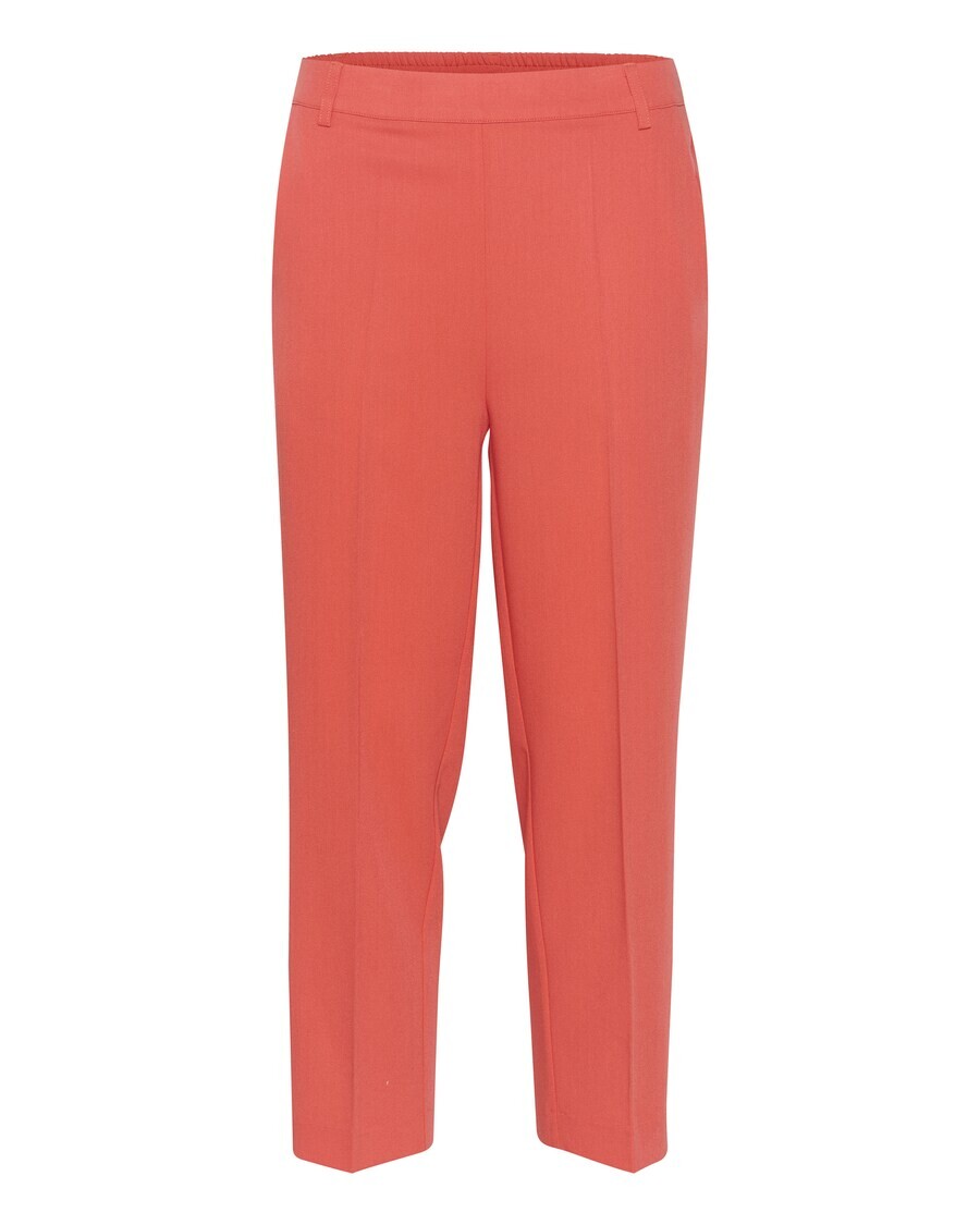 

Тканевые брюки Kaffe Regular Pants Sakura, цвет orange red