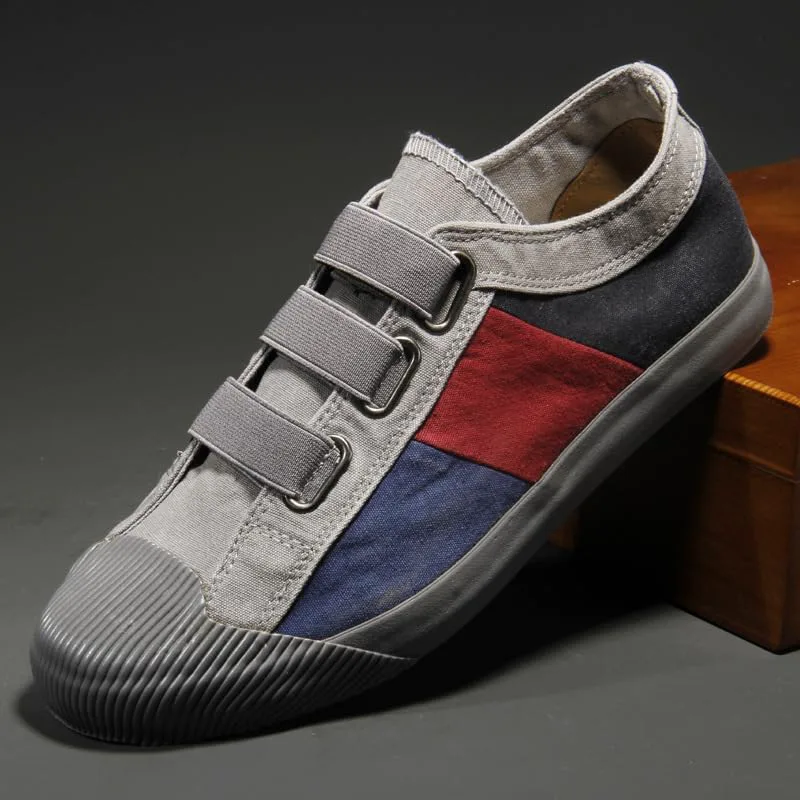 Мужские повседневные и удобные обувные кеды с подкладкой стильны для активного отдыха на улице и путешествий Clolinde, серый — фото 2