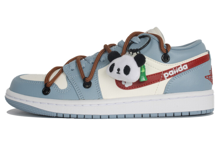 

Кроссовки Air JORDAN 1 Vintage Basketball Shoes Women's Low-Top Blue White, Синий, Кроссовки Air JORDAN 1 Vintage Basketball Shoes Women's Low-Top Blue White