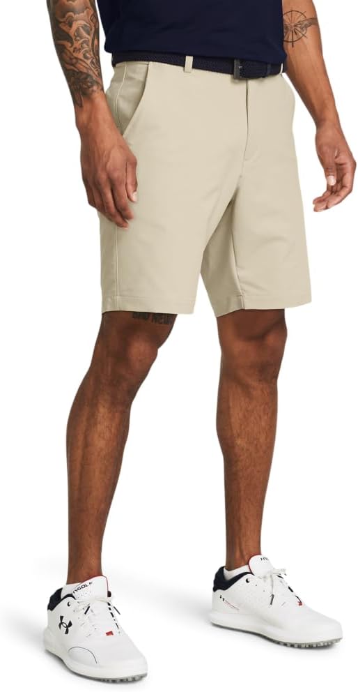 

Under Armour Мужские шорты Launch Stretch Woven 2-in-1, (289) Khaki Base/Khaki Base