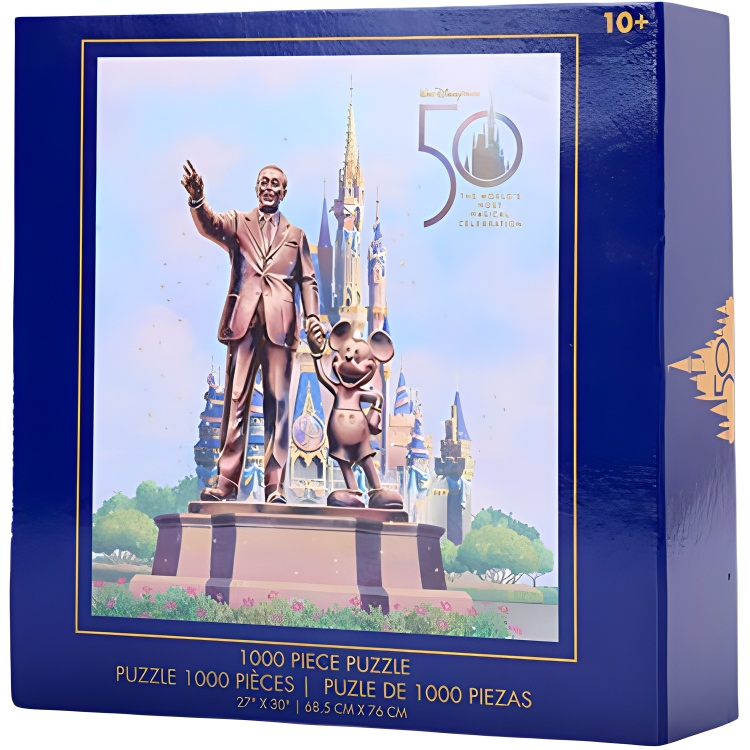 

50th Anniversary Classic Puzzle Пазл 1000 деталей 50-я годовщина Classic Puzzle Disney, disney 50th anniversary classic puzzle