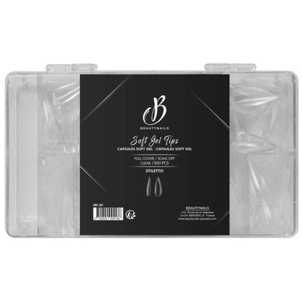 

Bna Soft Gel Tips Stiletto - 500 шт. Beautynails