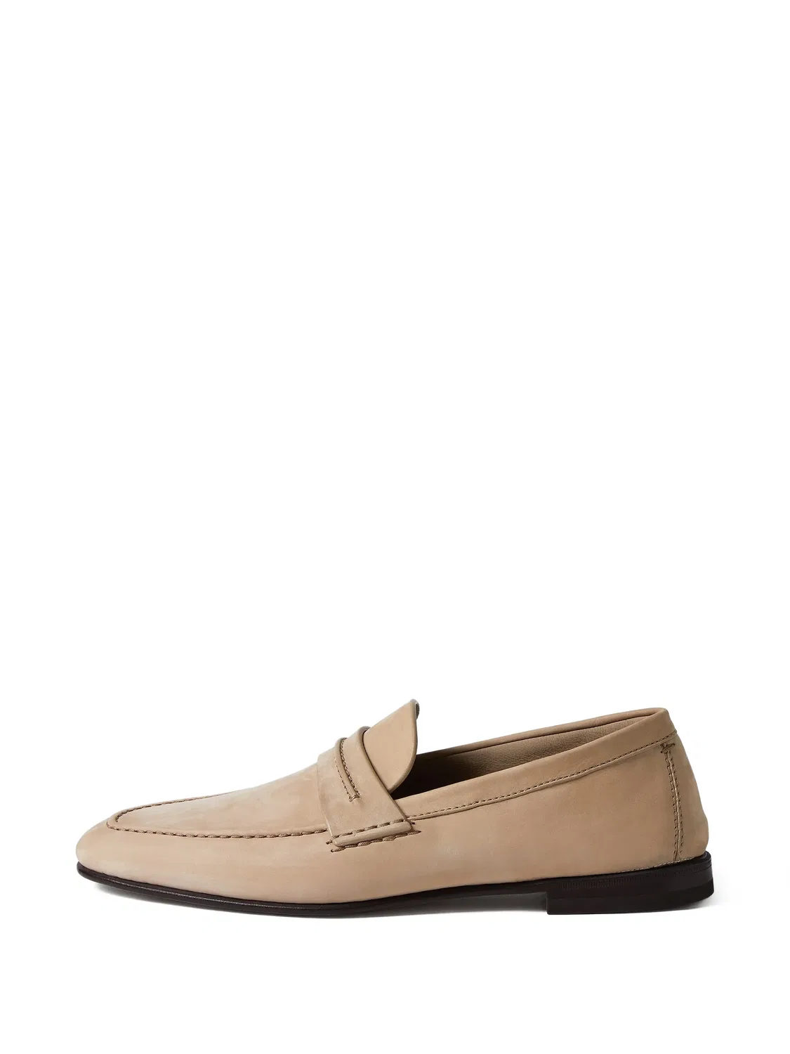 Лоферы Secondskin Zegna, бежевый