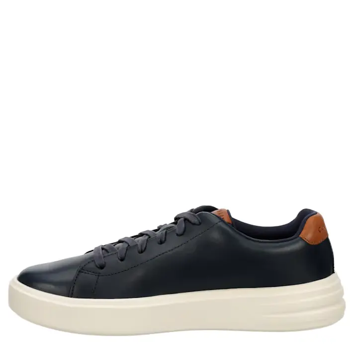 Кроссовки Cole Haan Grand+ Court мужские синие кожаные с круглым носком повседневные — фото 3