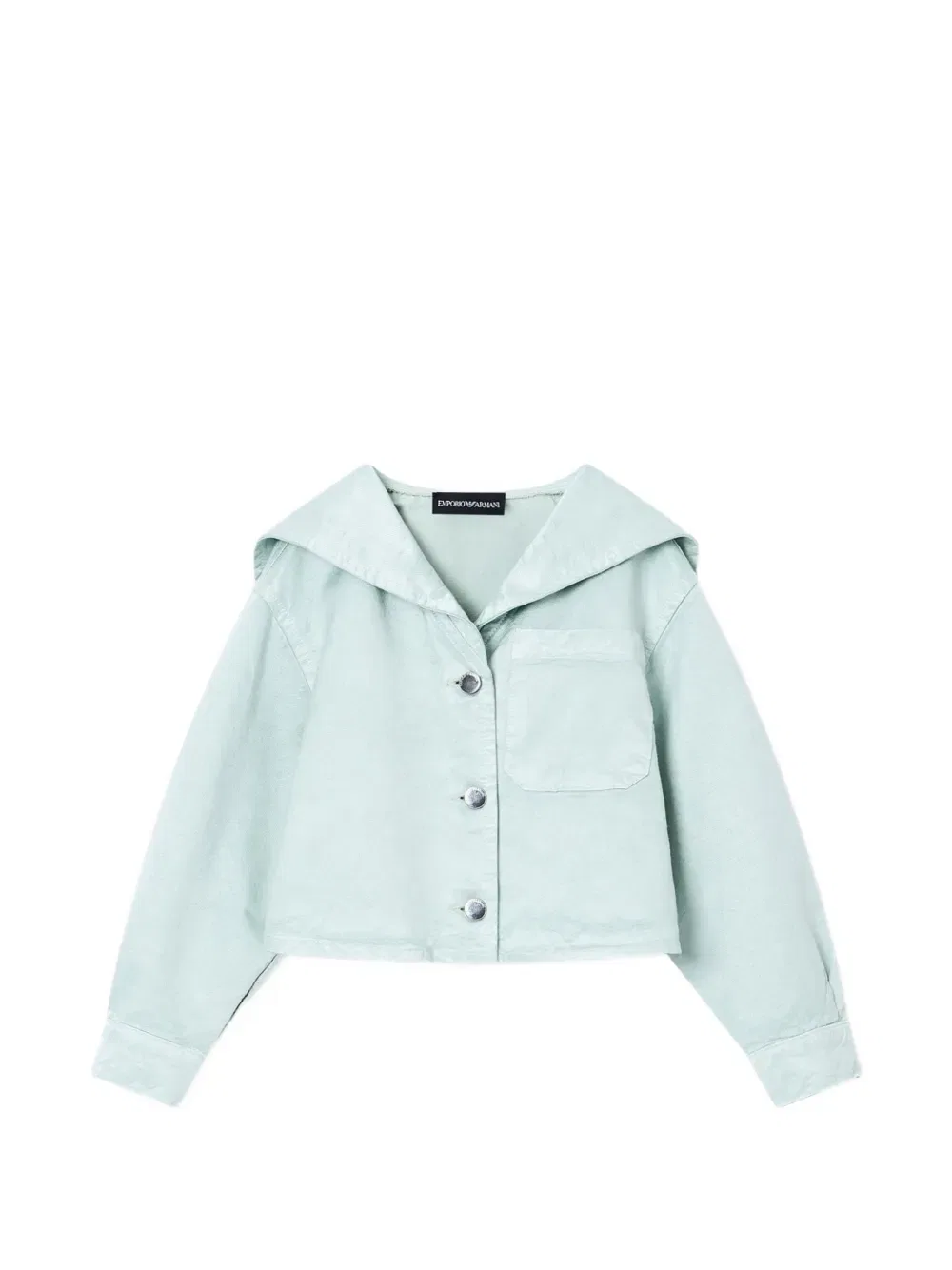 Куртка с нагрудным карманом Emporio Armani Kids, синий