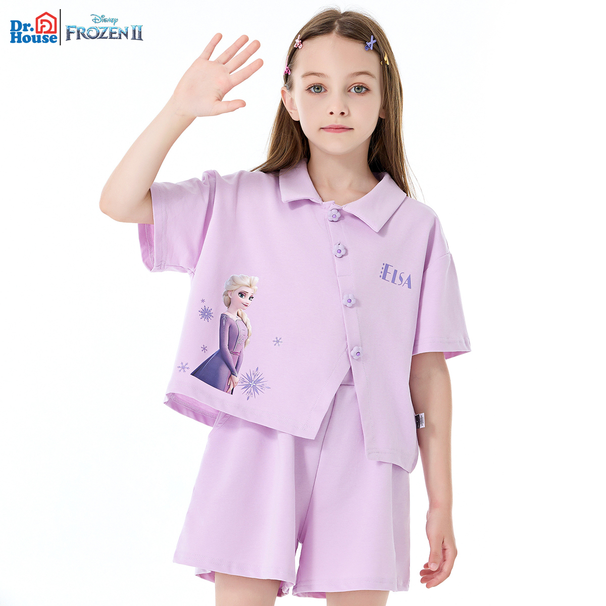 Disney Повседневная спортивная одежда Purple для детей 3-7 лет — фото 3