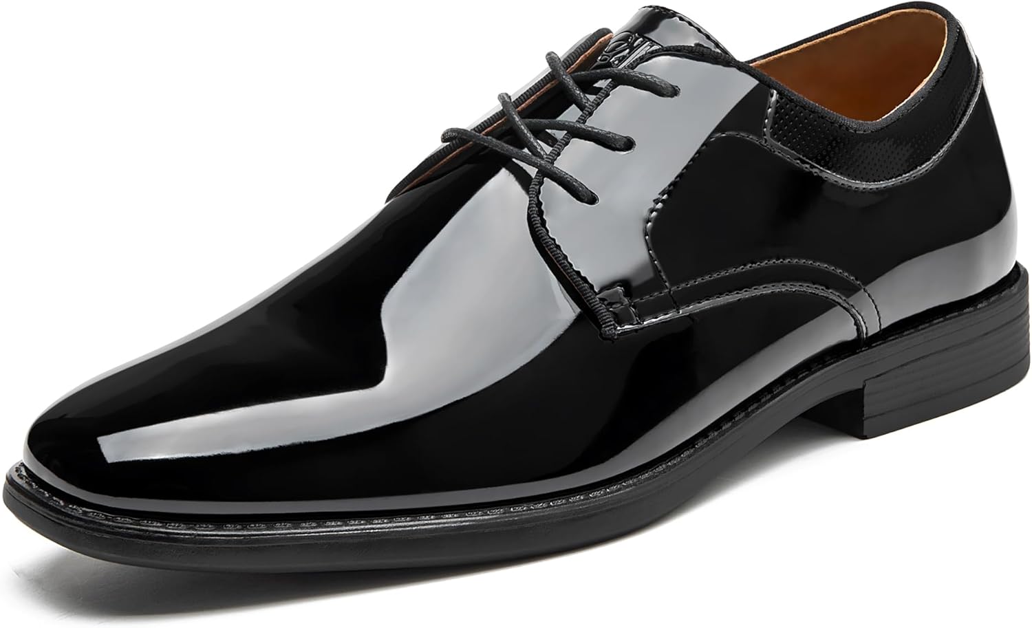 

Мужские классические туфли под смокинг из лаковой кожи, оксфорды с шнуровкой, для формального костюма Clowse, черный