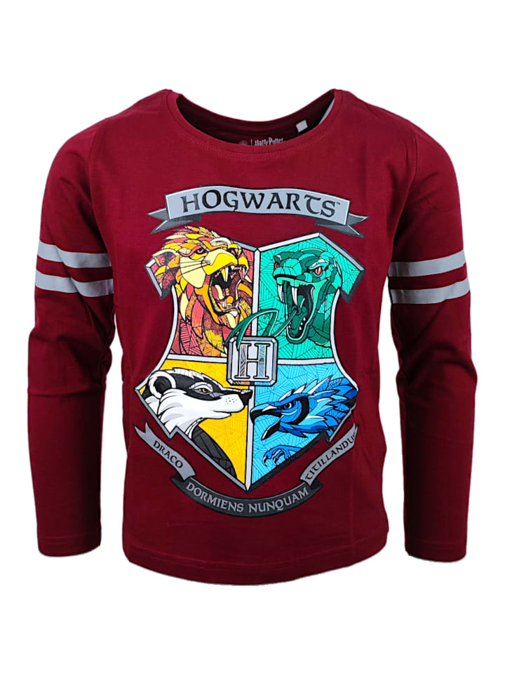 

Рубашка с длинным рукавом Harry Potter, бордовый