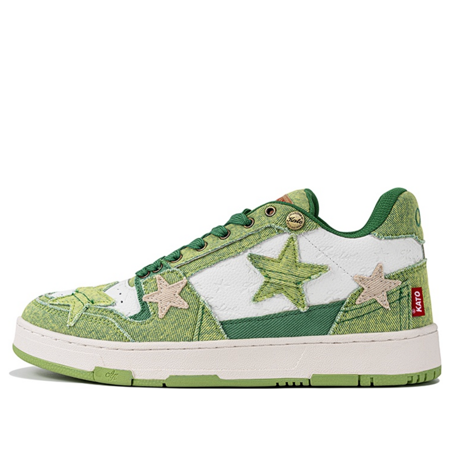 

Кроссовки KAALIXTO Skateboarding Mid 'Green Jeans Avocado', зеленый