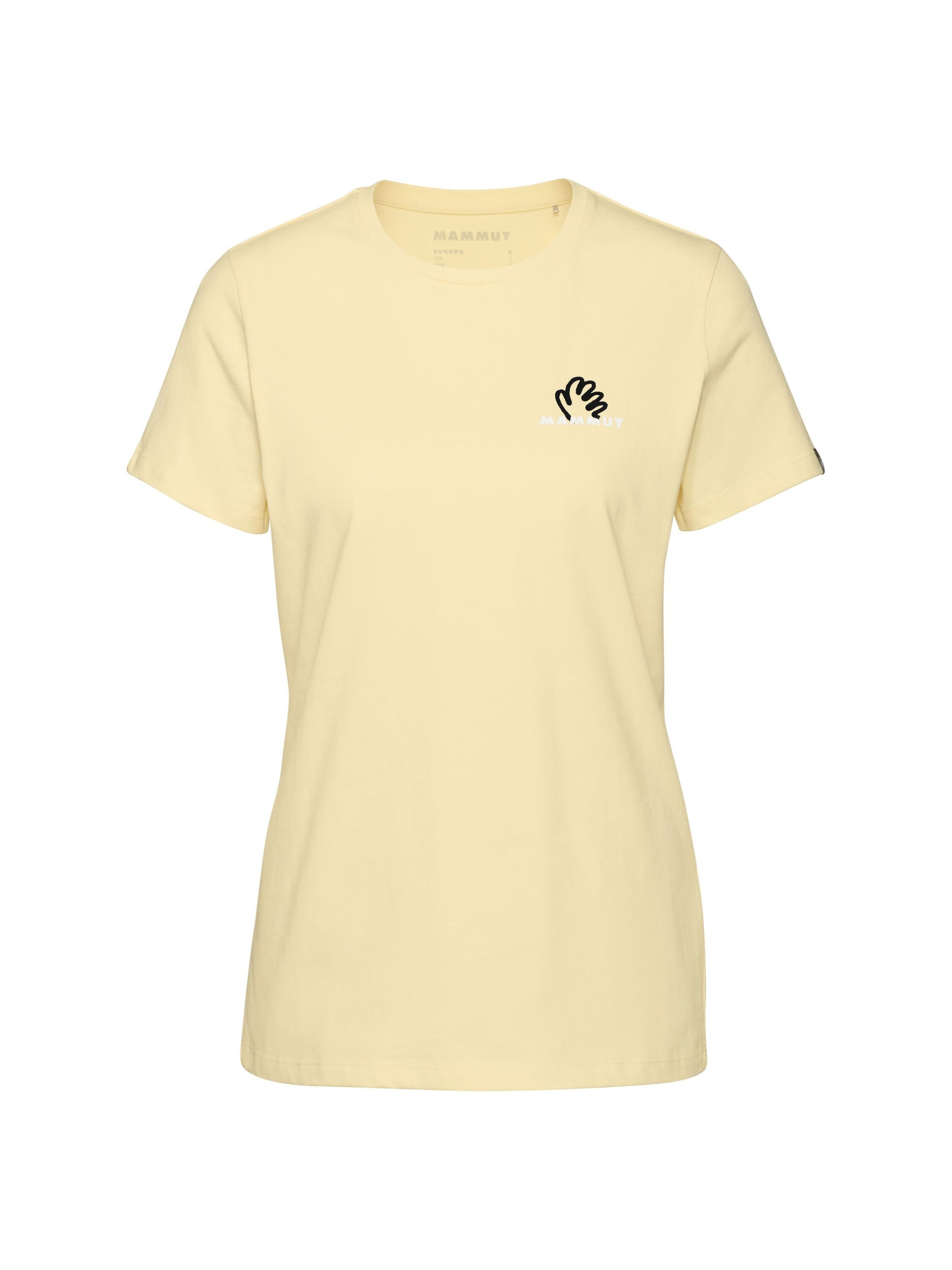 

MAMMUT Футболка для тренировок 'Massone Hold' в светло-желтом цвете