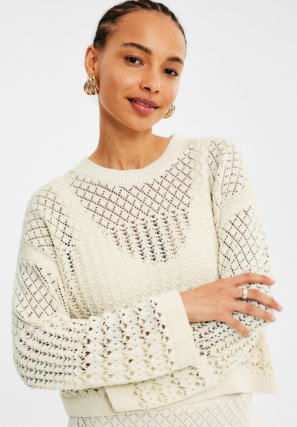 

Джемпер PATTERNED Kappahl, бежевый