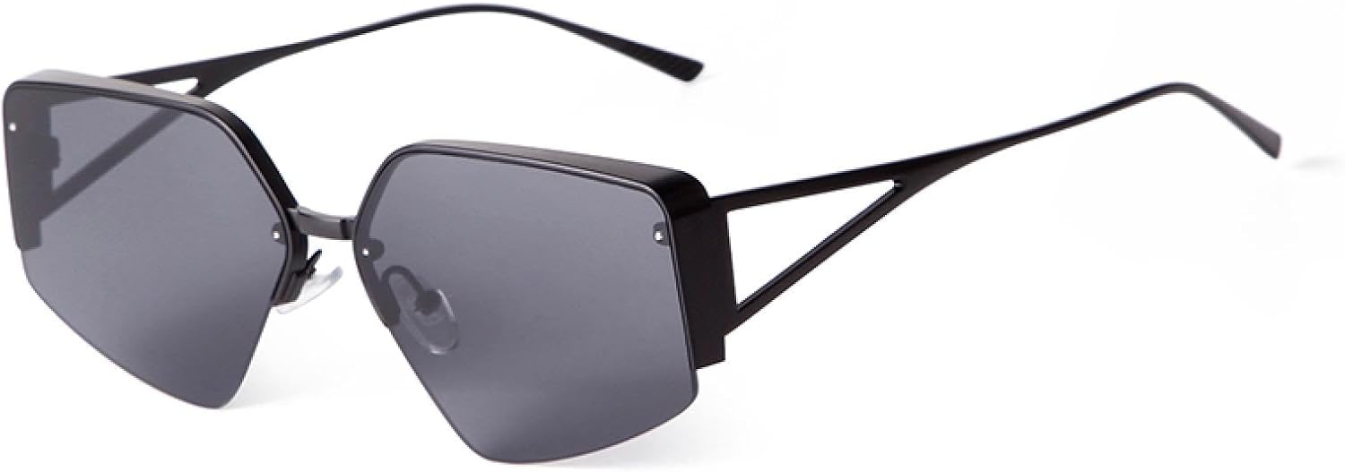 

Ретро-солнцезащитные очки в металлической оправе с многоугольными линзами, прямоугольной формы, для мужчин и женщин, для вождения, с градиентным переходом цвета TVTBBVV, 1