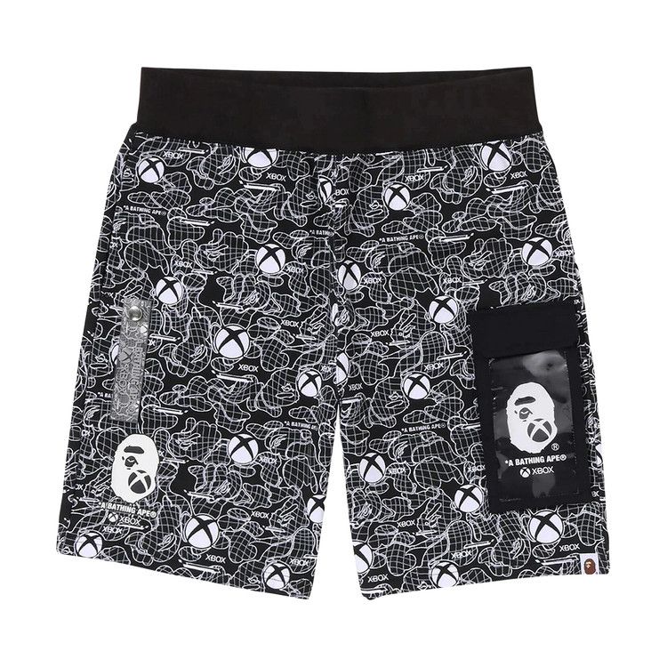 

Шорты BAPE x Xbox Camo Sweat Shorts, Black