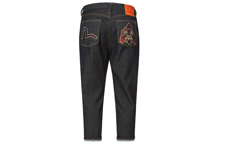 

Джинсы мужские деним синие Evisu, синий